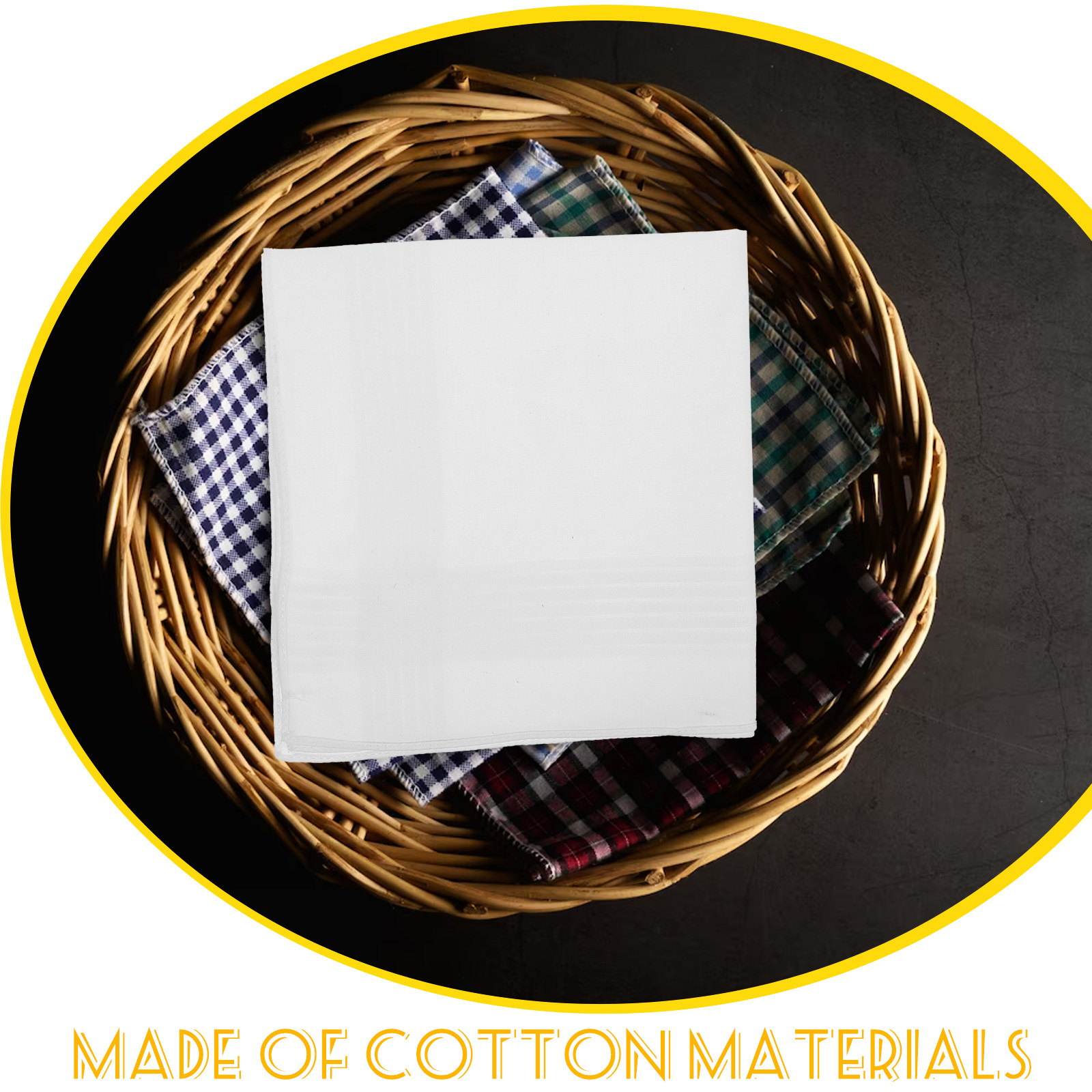 3 pièces de bandanas en coton  - Handkerchief Cotton Men avis et prix