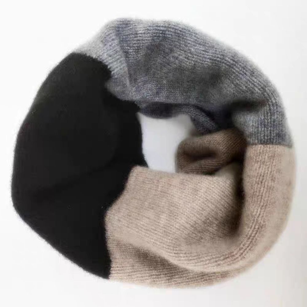 Écharpe infinie douce à couleu - Infinity Scarf Knit avis et prix