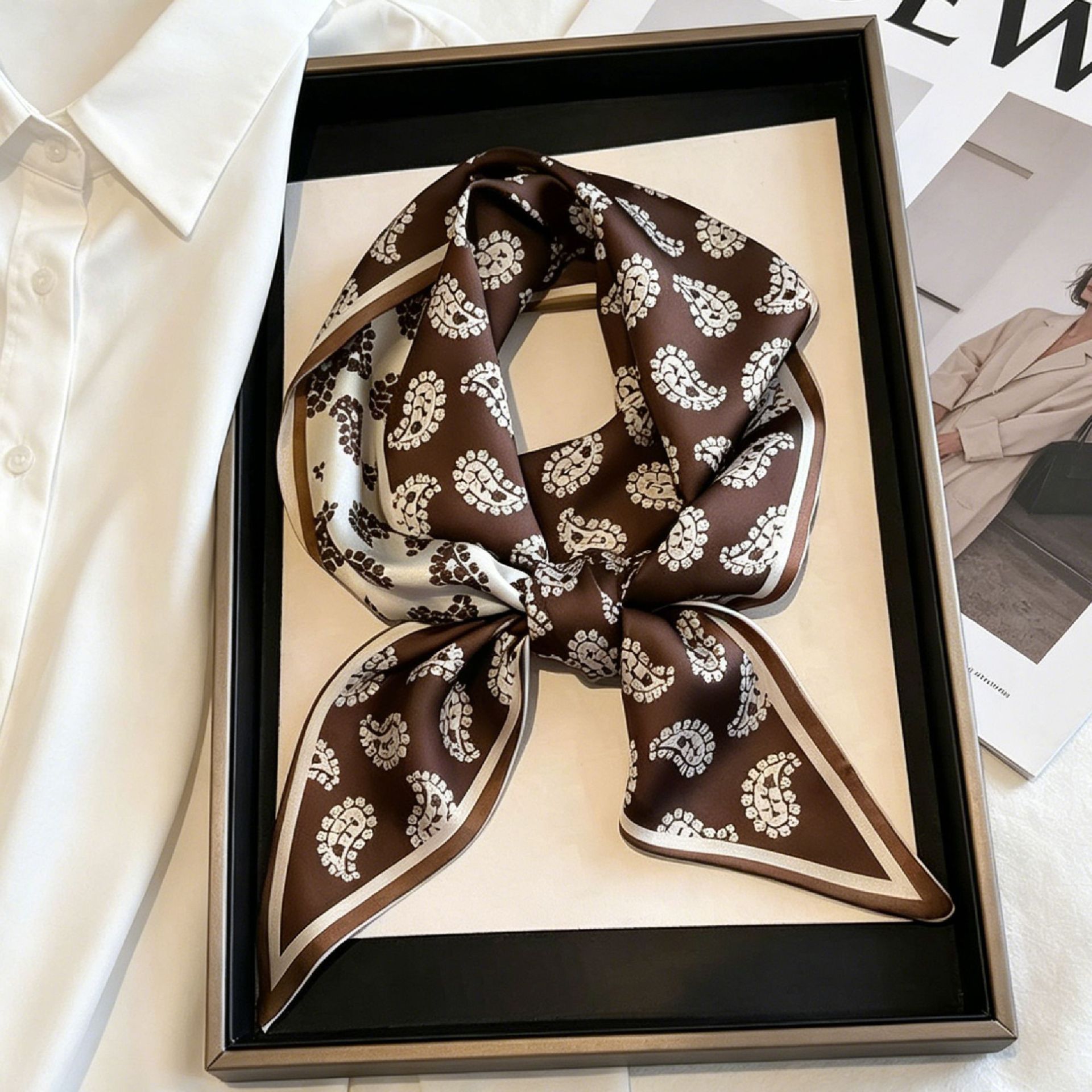 Foulard long de luxe, bandeaux - Face Scarf Mask avis et prix