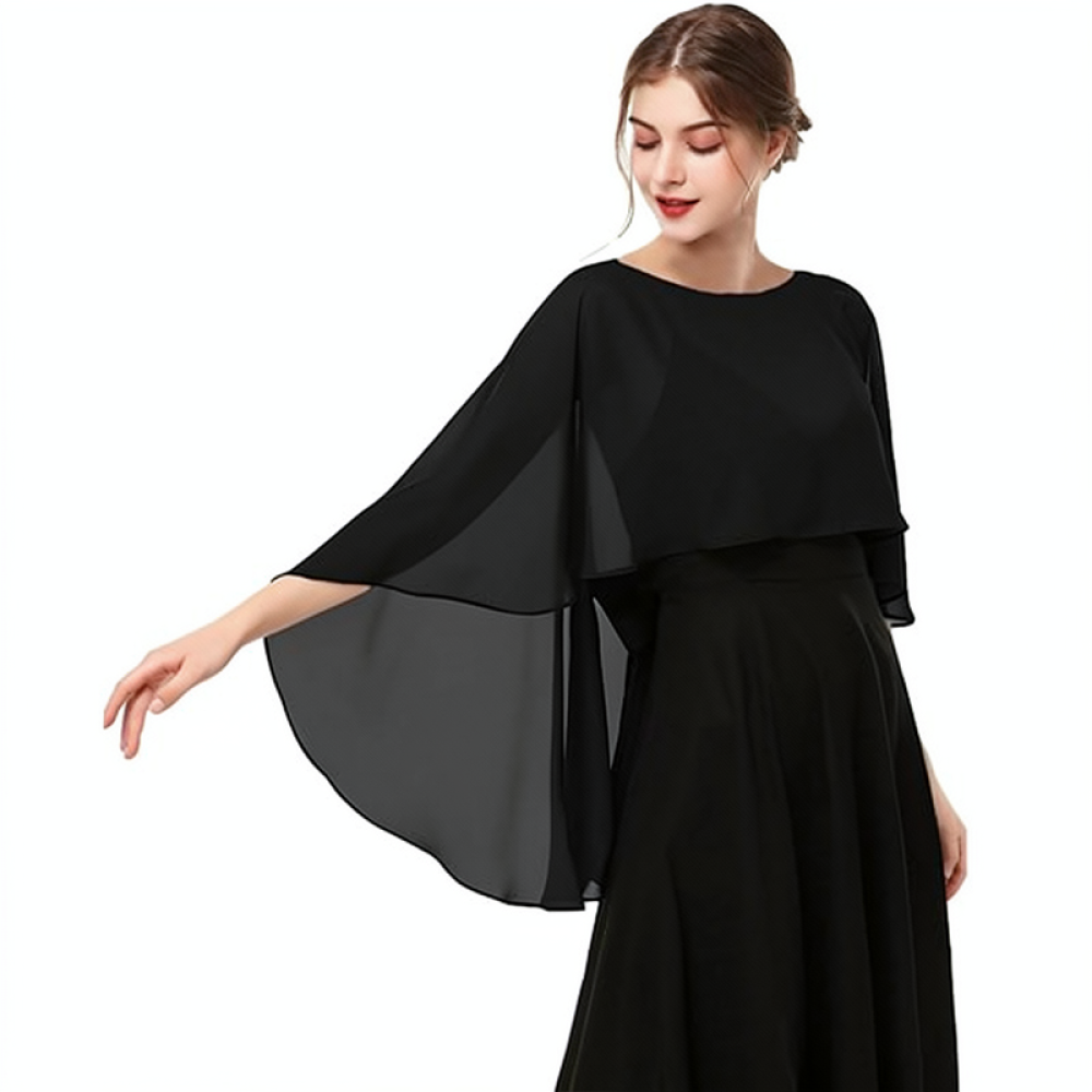 Châle en mousseline de soie po - Stole Wedding Shawl avis et prix