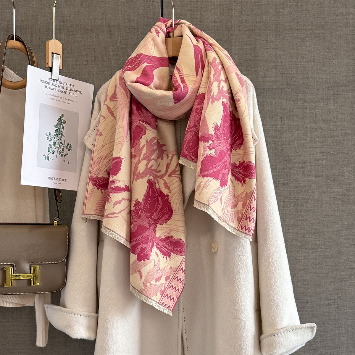 Automne cachemire écharpe pour - Woven Scarf Blanket avis et prix